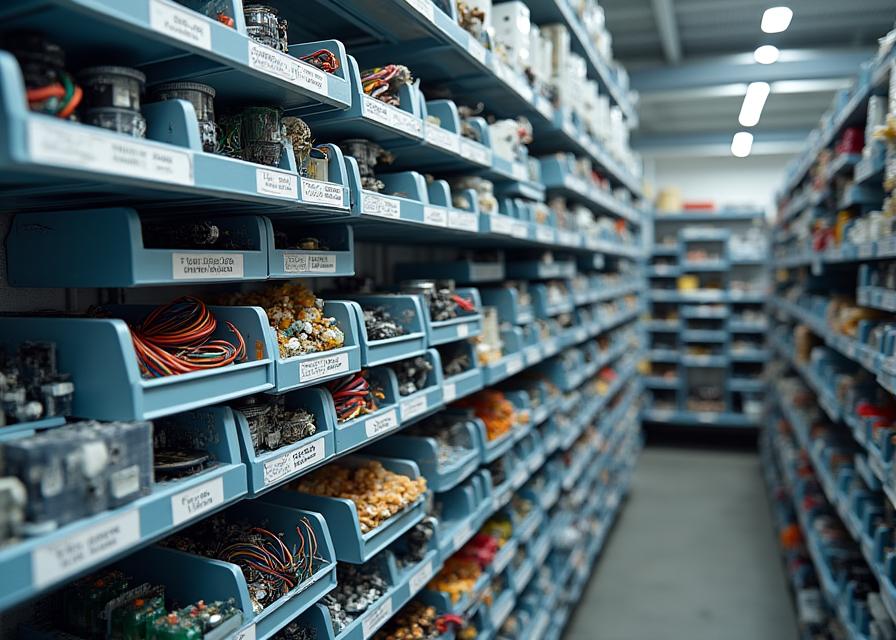 Inventario de repuestos para electrodomésticos